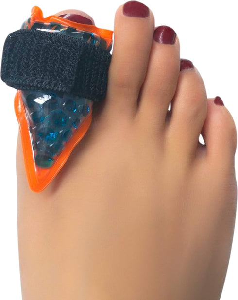 BodyMoves Toe Gel Pack -Reusable hot and Cold Therapy for Trigger Mallet Broken Toe Injuries Pain Knuckle Joint Fracture Relief cryotherapy Strain...