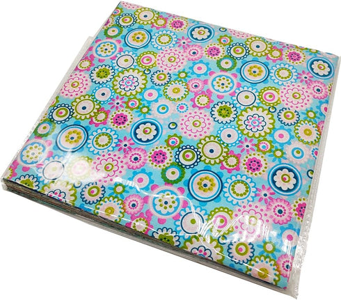 Fat Quarters Fabric Bundles, 50 pcs/lot Top Cotton 5.9" x 5.9" (15cm x 15cm) Squares Patchwork, Precut Quarter Sheets & Different Pattern for DIY ...