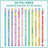 60 Pcs Motivational Pencils Bulk, Rainbow Inspirational School Pencils for Classroom, Cute Pencils with Encourage Positive Sayings, Back to School...