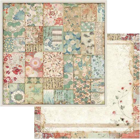 Stamperia International KFT Paper Sheets - Oriental Garden, 30.5 x 30.5 (12" x 12"), Multicoloured...