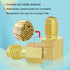 Boltigen 6pcs R134a Refrigerant Tank Adapters, R12 to R134a AC Fitting Connector, 1/2 to 1/4 Flare R134a Vacuum Pump Adapter Fittings with Valve C...
