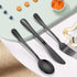 LIANYU 12-Piece Black Kids Silverware Set, Stainless Steel Toddler Utensils Flatware Set, Child Cutlery Tableware Set for 4, Include knife Fork Sp...