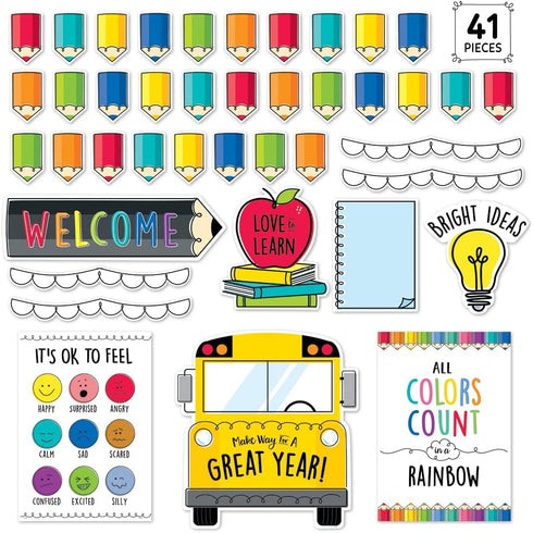 CTP Core Decor Ready for School Bulletin Board (Creative Teaching Press 10871)...