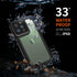 inkolelo Aqua Shield Series Designed for iPhone 13 Pro Max Waterproof Case Built-in Screen Full-Body Protector with Neck Lanyard for iPhone 13 Pro...