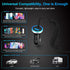 Android Car Charger Type C Cigarette Lighter Adapter with USB C Coiled Fast Charging Cable for Samsung Galaxy A15/A14 5G/A54/A53 5G/A23/A13/A03S/Z...