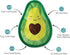 Fringe Studio Squeaker Pet Toy, Avocado (729008) Medium...