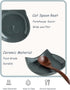 Ceramic Spoon Rest for Stove Top, Cat Cooking Spoon Holder for Kitchen Counter, Cute Spoon Rest Utensil Rest for Spatula Spoons Ladles, Dark Gray...