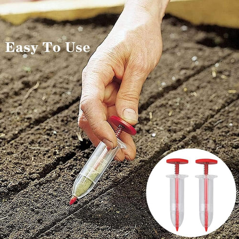 2 PCS Seeds Dispenser Mini Garden Seed Spreaders Seed Sowing Seeder Tool Seeder Tool for Horticultural Seeding...