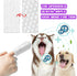 55 Counts PET Teeth Cleaning Wipes for Dogs & Cats,Dog Dental Wipes for Reducing Plaque & Tartar, Gentle Dental and Gum Care Finger Pet Wipes (55P...