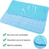 VeMee Cooling Mat Pad for Dogs Cats Ice Silk Mat Cooling Blanket Cushion for Kennel/Sofa/Bed/Floor/Car Seats Cooling (Dog Cooling mat-Blue)...