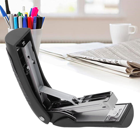 Tissting Stapler 24/6mm 26/6mm Paper Staple Stationery for Students Office Supplies for Colleague (Black)...