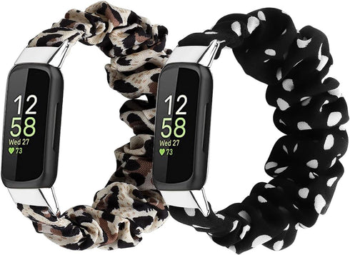 Compatible with Fitbit Inspire 3 Bands, Replacement Soft Silicone Watch Straps Soft Wristband for Fitbit Inspire 3 Fitness Tracker Women&Men (L, 2...
