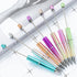 PASISIBICK Plastic UV Beadable Pens, Bead Pens for DIY PPL Gift with Shaft Black Ink, 18 Pieces...