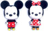 Monogram Disney 2 Piece Magnet Set – Minnie and Mickey Mouse 3D Foam Magnet - Magnet for Refrigerators, Office and Lockers......