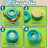 Sandwich Cutter and Sealer (Circle) - Crustless Sandwich Maker - Great for Lunchbox and Bento Box - Boys and Girls Kids Lunch - Sandwich Cutters f...