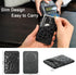 uCOLOR Magnetic Wallet Card Holder-Compatible with MagSafe for iPhone 15/14/13/12 Series, Magnetic Phone Wallet for Back of Phone with 3 Cards Slo...