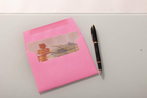 EnDoc A7 Pink Envelopes - Can be Used for 5x7 cards, invitations, Photos, Graduation, Baby Shower, Weddings, Business, and Mailing - 5 1/4" x 7 1/...