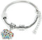 Beautiful Crystal Love Heart Pendant Bracelet Necklace Gift For Nana Best Thanks Blessing Nana Birthday Party Gifts...