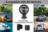 BL Steering Wheel Knob Spinner - Universal Non-Slip Fit, ABS & Premium High Gloss Chrome Plated Finish Suicide Knob with Metal Ball Bearing & Easy...