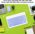 Keyboard and Mouse,Ultra Slim Bluetooth Keyboard and Mouse Combo Rechargeable Portable Keyboard Mouse Set for Laptop PC Cellphone(for)...