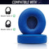 Replacement Ear pads for Beats Solo 3 Wireless Headphones & Beats Solo2 Headphones, Soft Protein Leather, Increase thickness (Blue)...