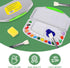 Falling in Art Airtight Watercolor Palette, Plastic Paint Palette with 16 Wells and 2 Mixing Areas, Folding Paint Tray with Lid, Suitable for Acry...