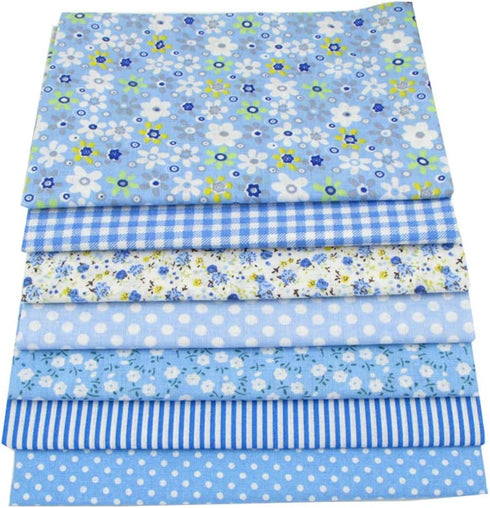 56pcs 9.8" x 9.8" (25cm x 25cm) No Repeat Design Printed Floral Cotton Fabric for Patchwork, Precut Fabric Square for DIY Sewing,Quilting Squares ...