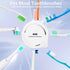 Cahot UV-C Toothbrush Sanitizer and Dryer, Portable Travel Case and Cover, Rechargeable Holder with Auto Shut-off for Any Size Toothbrush (White)...