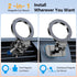 for iPhone Magsafe car Mount Vent?20 Strong Magnets ?Magnetic Phone Holder for Car Vent Cell Phone Holder Car Mount, Hands Free Car Phone Holder f...