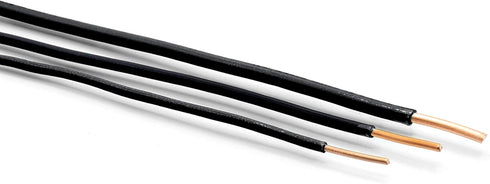 THE CIMPLE CO 10 Feet (3 Meter) - Insulated Solid Copper THHN/THWN Wire - 14 AWG, Made in The USA, Residential, Commerical, Industrial, Grounding,...