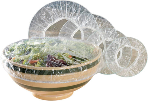 Set of Black Duck Brand Reusable Elastic Dish and Bowl Covers! Large Covers - Medium Covers - 3 Bright Colors - Keep Your Food Fresh with These Ea...