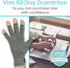 Vive Arthritis Gloves (2 Pairs) - Men Women Rheumatoid Compression Hand Glove for Osteoarthritis - Arthritic Joint Pain Relief - Carpal Tunnel Wri...
