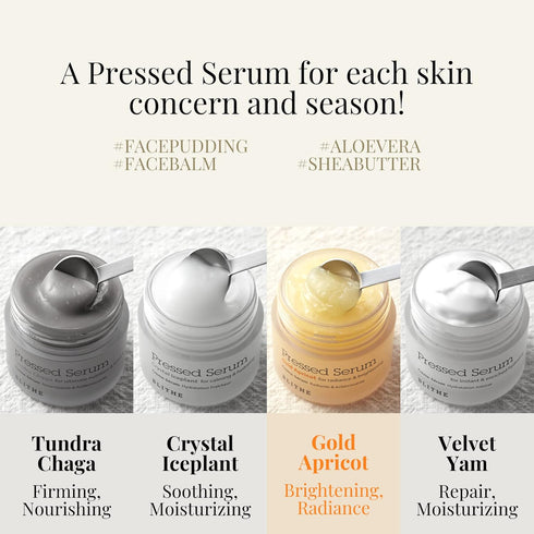 Blithe Pressed Serum Gold Apricot Glass Skin Moisturizer 0.91 fl oz...