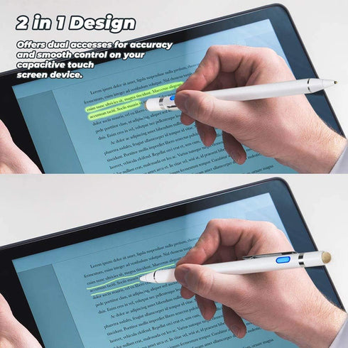 Stylus for Dell 2 in 1 Laptop Pencil, EVACH Digital Pencil with 1.5mm Ultra Fine Tip Stylus Pen for Dell 2 in 1 Laptop, White...