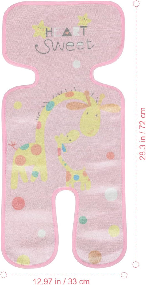 Toddmomy Baby Seats Ice Mat Children Car Cooler Pad Summer Stroller Ice Cooler Mat Baby Cushion for Stroller Newborn Dining Chair Stroller Liner B...