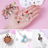 Mckanti 150PCS Bracelet Charms, Silver Bracelet Gold Plated Enamel Charms Pendants for Necklace Bracelet Jewelry Making and Crafting....