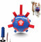 Soccer Ball For Dogs - Dog Soccer Ball With Straps - Dog Toy Ball - Herding Dog Ball - Interactive Ball For Dogs - Dog Soccer Ball Indestructible ...