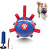 Soccer Ball For Dogs - Dog Soccer Ball With Straps - Dog Toy Ball - Herding Dog Ball - Interactive Ball For Dogs - Dog Soccer Ball Indestructible ...