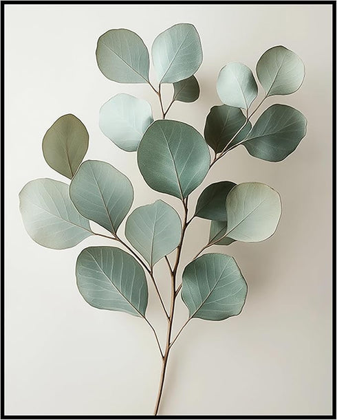 Posterizer 1 pcs-plant leaves-Chic Dainty art for plant lovers 9-Floral & Botanical Art-Workplace & Office Art-Living Room Bedroom Decor- unframed...