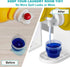 Laundry Detergent Cup Holder Drip Catcher, Laundry Fabric Softener Tidy Soap Tray Dispenser Drip for Most Economic Sized Bottles, No More Leaks or...