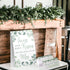 Your Main Event Prints Eucalyptus Bridal Shower Games – How Many Kisses For The Mrs, Includes 1 Stand (5x7) and 50 Guessing Cards...