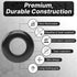 Rubber Grommets Kit - Rubber Washers for Wiring with Compact Assortment Box for Wiring, Plumbing, Hardware Repair, and Automotive...