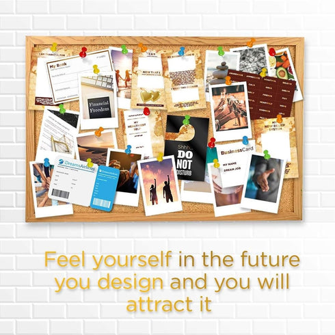 Magnificent 101 Vision Board Kit 4x6 - Scrapbook Supplies & Planner Accessories for Adults - Vision Board Supplies, Journaling Cards...