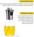 Kitchen Oil Sprayer for Cooking, 6.8oz/200ml Olive Oil or Vinegar, Trigger Design Round Spray Bottle, Stainless Steel Finish...