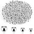 Spacer Beads for Jewelry Making, 200PCS Stainless Steel Beads Spacer Beads Silver Beads for Bracelets Silver Bead Spacers Metal Beads for DIY Neck...