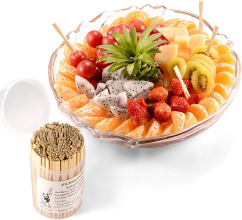 Mini Bamboo Forks 3.5 inch, Cocktail Forks Appetizer Forks, Small Wood Forks for Fruit, Disposable Tiny Food Picks for Party?Charcuterie Supplies ...