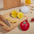 Vegetable and Fruit Storage Containers for Refrigerator, Lemon Tomato Garlic Avocado and Onion Shaped Storage, Food Storage Containers with Lids, ...