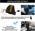 Car Shift Knobs Cover Leather Shift Lever Gear Handle Cover for Subaru Crosstrek/Impreza 2024 2025 Decoration Accessories Scratch Prevention Prote...