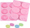 2Pcs Bee Silicone Soap Molds, Honeycomb Molds for Chocolate Jelly Candy Making...