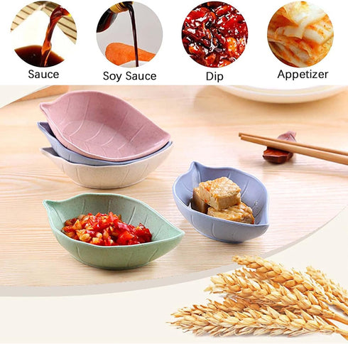 Soy Sauce Dish,8 Pcs Sauce Small Bowls,Dipping Bowls,Seasoning Plates,Dip Bowls,Sauce Bowls,Sauce Dish,Small Bowls for Side Dishes Sushi Sauce,Whe...